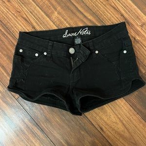 ✨5 for $25- Black Jean Shorts-3